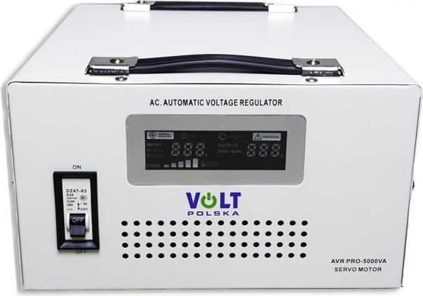 Produktbild No Name Spannungsstabilisator Volt Polska AVR Pro 5000VA 3% Servo (5000 VA, 5000 W)