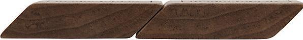 Image du produit kaiserkraft Plots magnétiques en bois design, lot de 4, L x l x h 60 x 20 x 13 mm, marron (4 x)