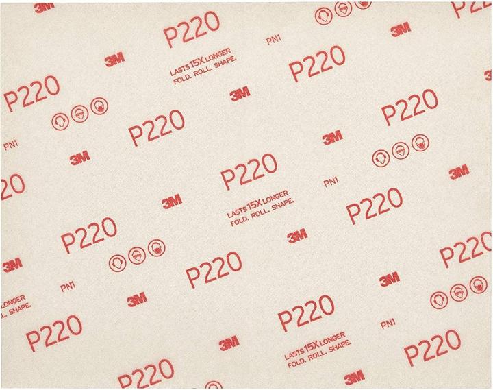 Actual product image 3M Ultra flex. Sanding sheet K 220
