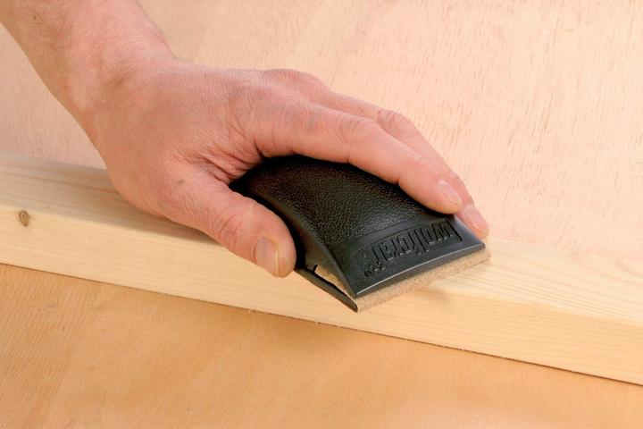 Produktbild wolfcraft wolfcraft 1 Handschleifklotz Kusto. 130x70x32mm