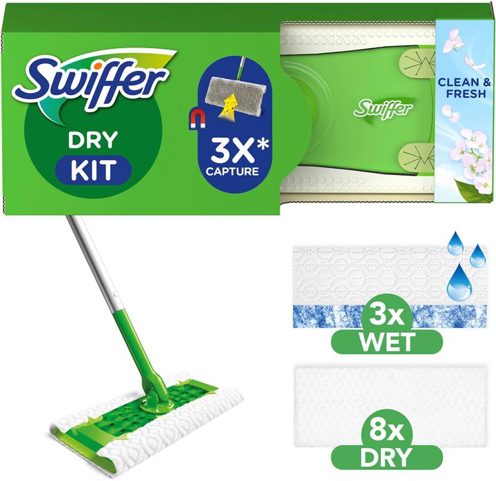 Produktbild Swiffer Boden Starterset (12 Stk.)