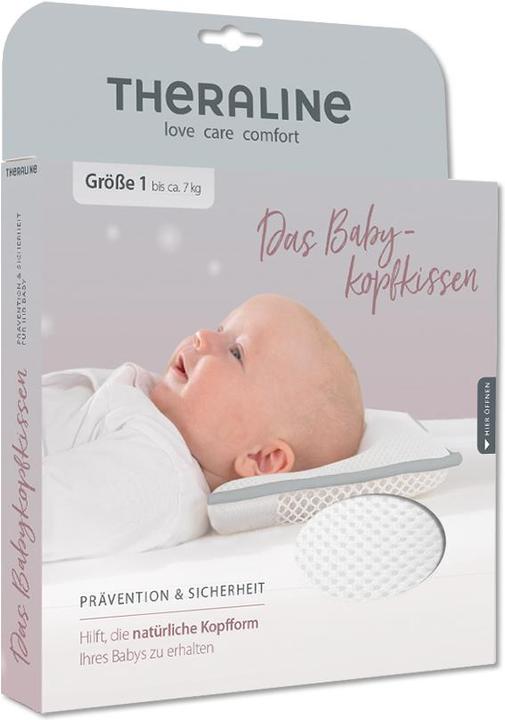 Produktbild Theraline Babykopfkissen Grösse 1 (23 x 21 cm)