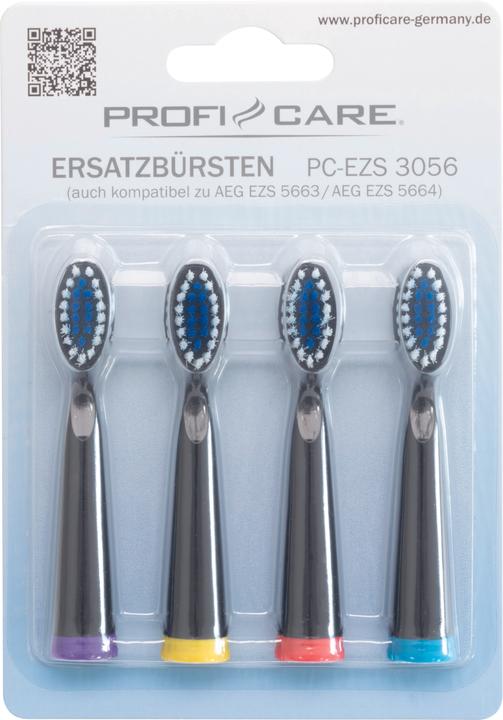 Immagine prodotto Profi-Care ZS PC-EZS 3056 (EZ 5663/5664) 4 pezzi di spazzolini di ricambio in blister nero (4 x)