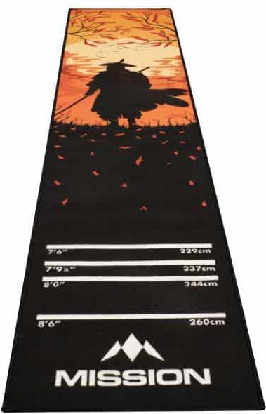 Mission Teppich Dartmatte 290x60cm Ronin