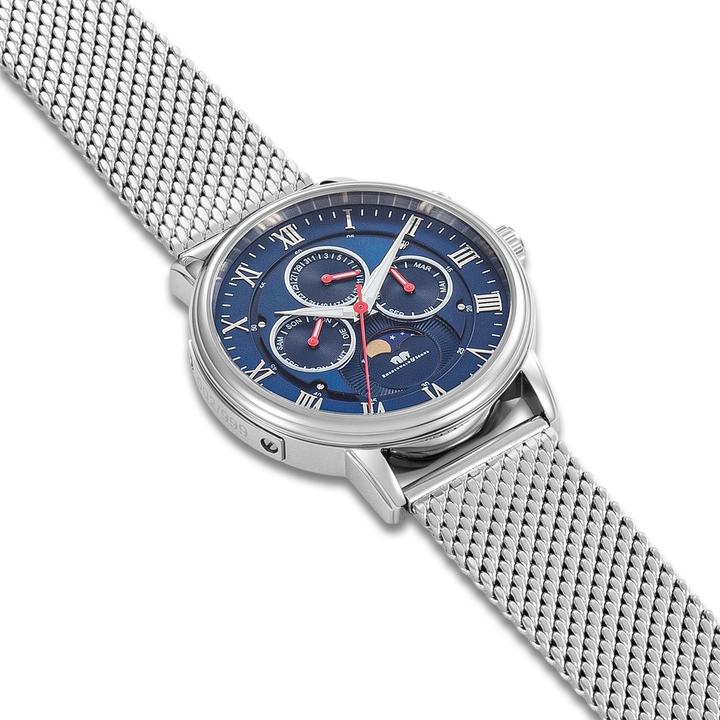 Immagine prodotto Multifunzioni Moontime II Acciaio Inox Argento - 34104 (Orologio da polso analogico, 40 mm)