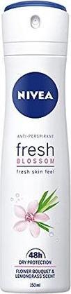 Actual product image NIVEA Fresh Bossom Antiperspirant 48H 150ml (Roll-on, 150 ml)