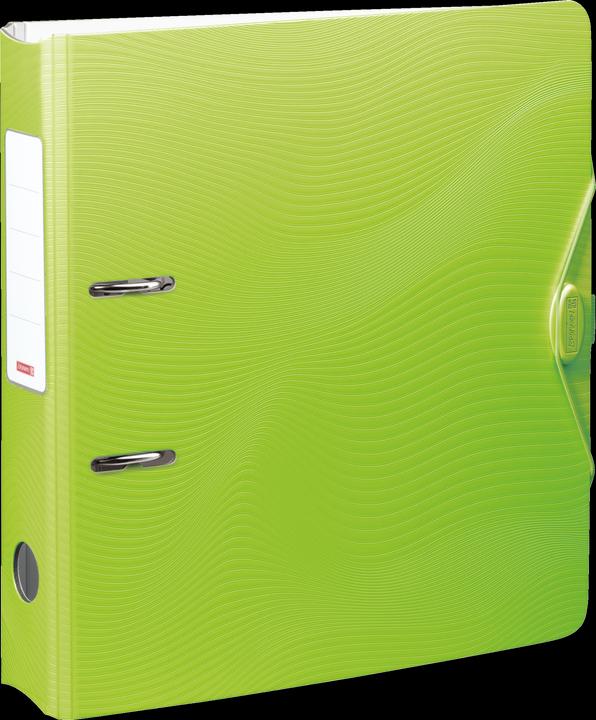 WAVE Folder kiwi plastic 7.0 cm DIN A4 (A4, 70 mm, 1 Piece)