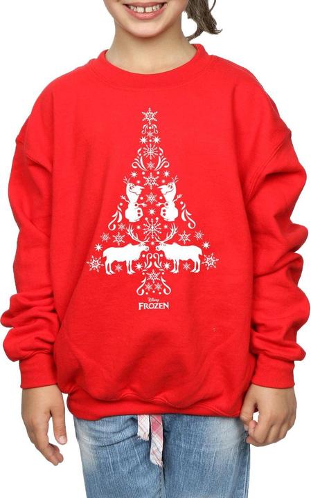 Produktbild Disney Frozen Christmas Tree Sweatshirt Mädchen (116)