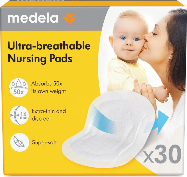Medela Coussinets d'allaitement ultra-respirants 30 pcs. (30 x)