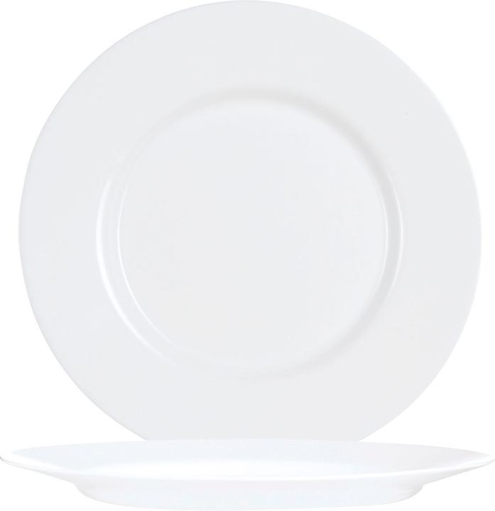 Arcoroc 6 Everyday White plates white 26.5 cm (6 x, 26.50 cm)