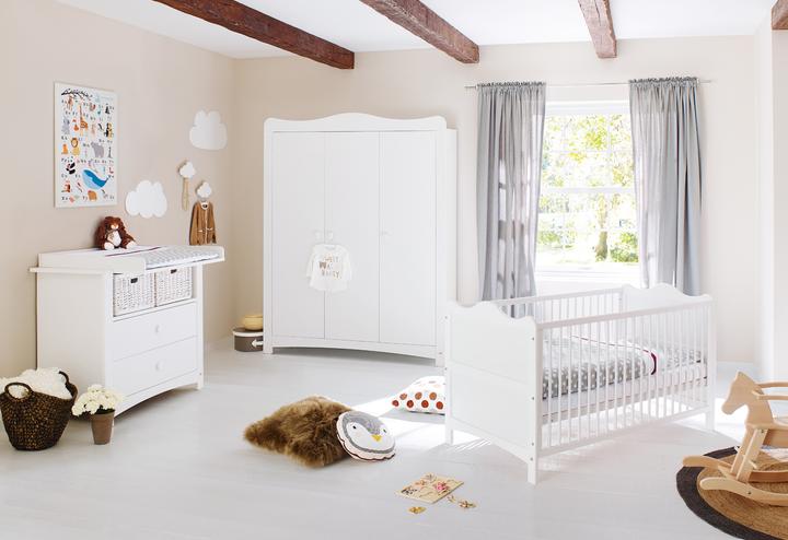 Florentina (Lit de bébé, Unité de changement, Armoires pour enfant)
