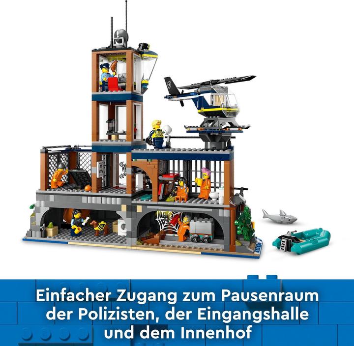 Productafbeelding LEGO 60419 Politiebureau op Gevangeniseiland (60419, LEGO Stad)
