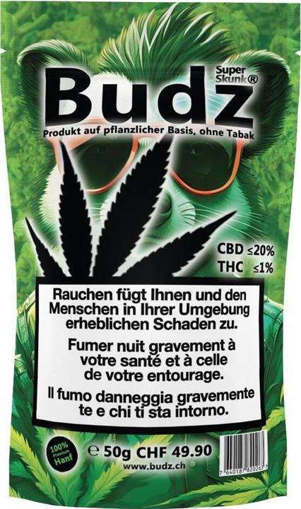 Budz Super Skunk 50gr. (50 g, Extérieur)