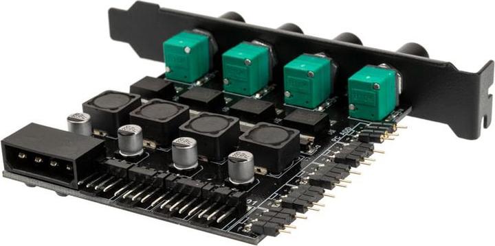 Productafbeelding Lamptron PCI-ventilatorregelaar CP436 ARGB - zwart - Accessoires Koeler/Fan (4 Ventilator)