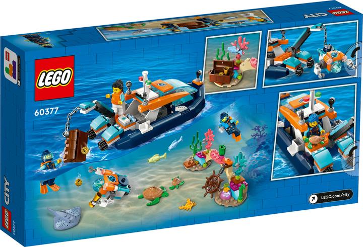 Produktbild LEGO Meeresforscher-Boot (60377, LEGO City)