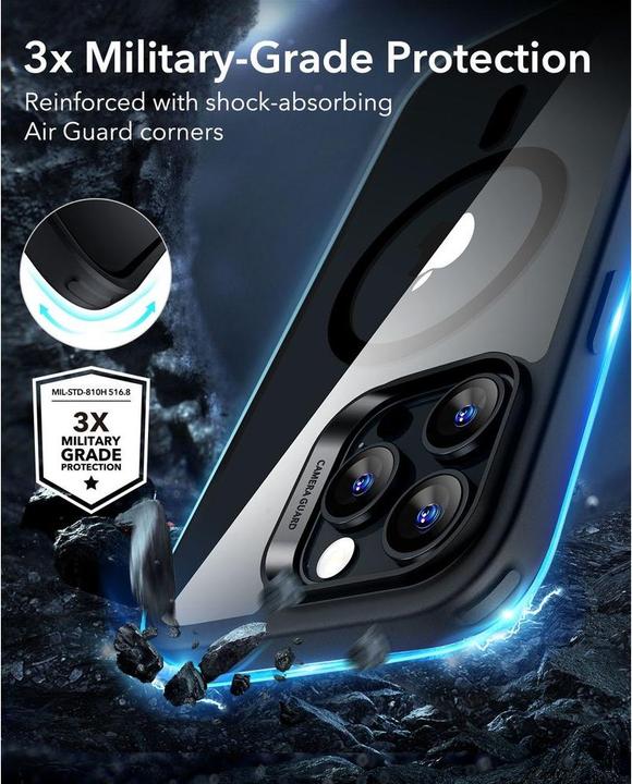 Actual product image ESR Classic Hybrid HaloLock Case (Apple iPhone 16 Pro Max)