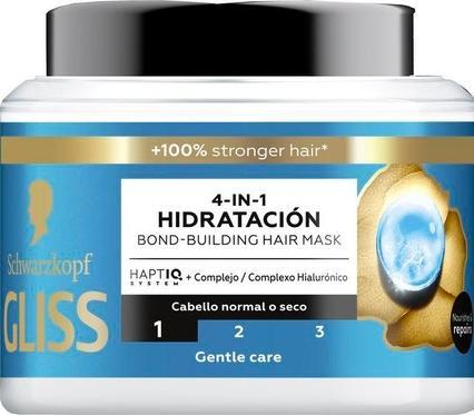 Schwarzkopf Gliss Hydrating Hair Mask 4 In 1 With Hyaluronic Complex - 400 Ml (400 ml)