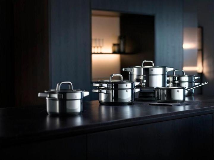 Produktbild WMF Compact Cuisine Kochgeschirr-Set (24 cm, Pfannenset + Topfset, Edelstahl)