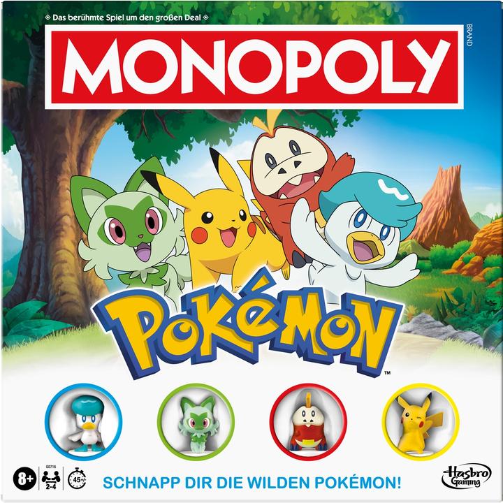 Produktbild Hasbro Gaming Monopoly Pokemon (Deutsch)