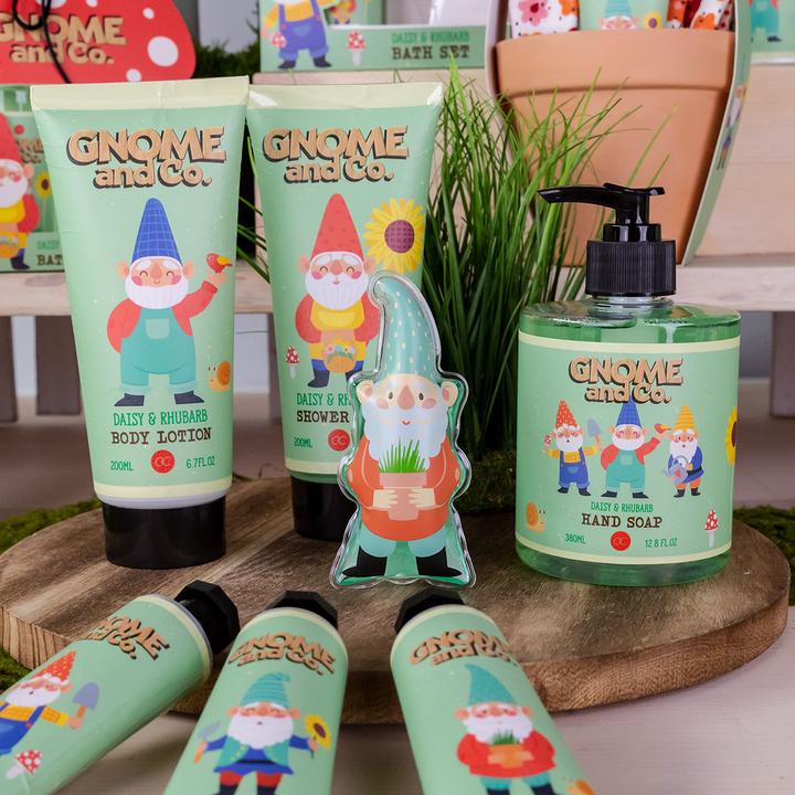 Immagine prodotto Accentra Crema mani e unghie GNOME & CO. in tubo, 60ml, 3 motivi assortiti, fragranza: margherita e (60 ml)