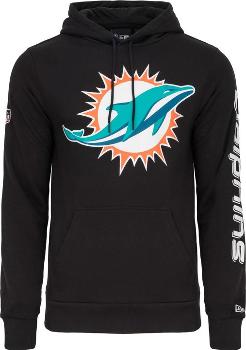 Immagine prodotto New Era Felpa con cappuccio in pile NFL - VERTICAL Miami Dolphins - XL (XL)