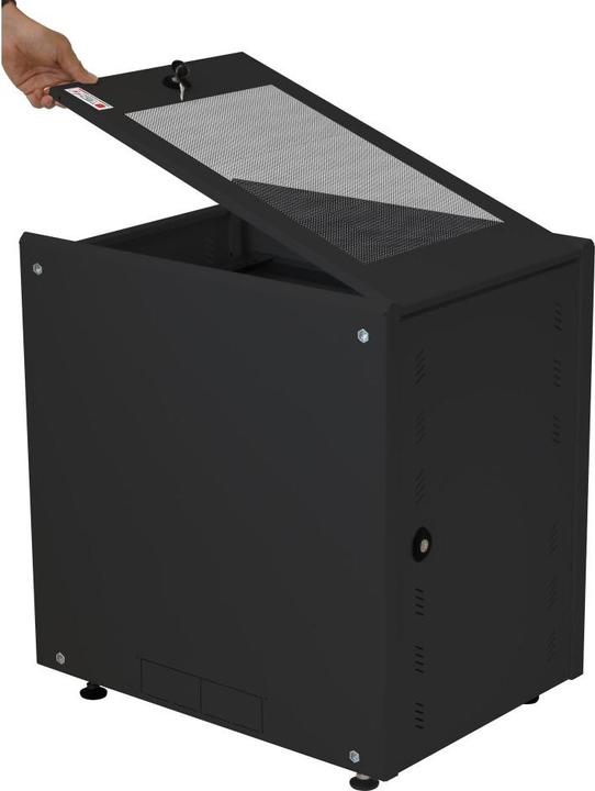 Produktbild Techly I-CASE EE-2008BK6 (10.86 HE, 19 Zoll Rack)