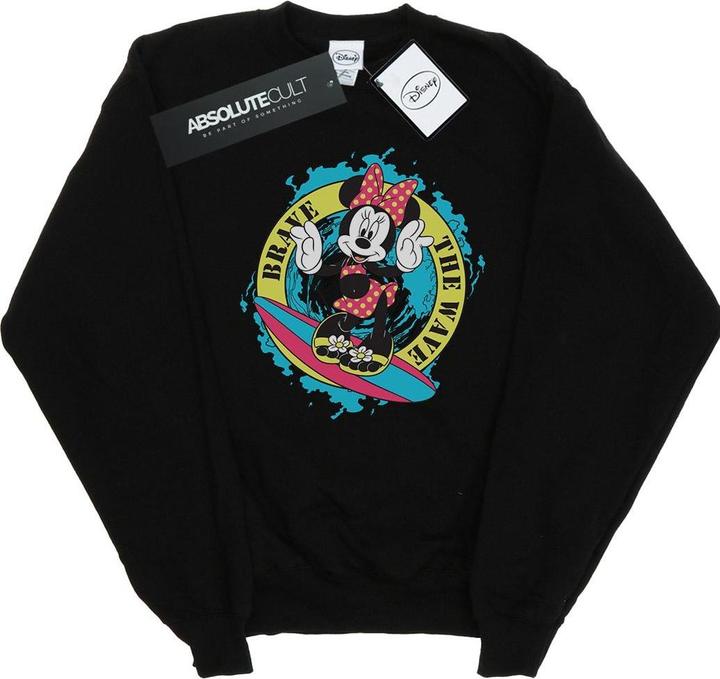 Disney Minnie Mouse Brave The Wave Sweatshirt Jungen (128)