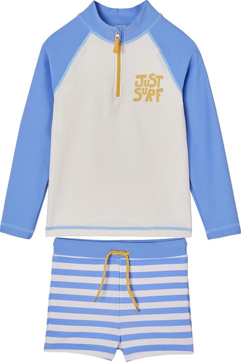 Vertbaudet Jungen Strand-Set: UV-Badeshirt & Shorts