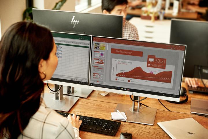 Actual product image HP Elite E223d (1920 x 1080 pixels, 21.50")