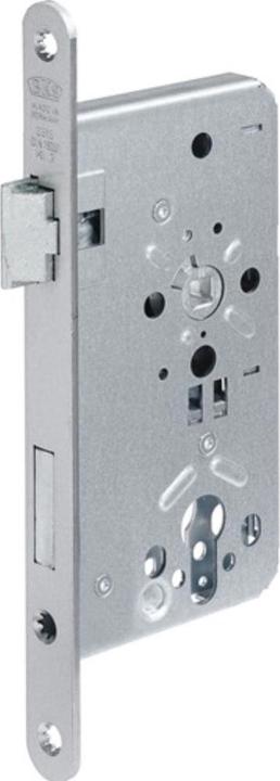 BKS Zimmertür-Einsteckschloss 0515 PZ 24/ 65/72/8 mm DIN links silber abgerundet Klasse 3 Zinkdruckgruss (Einsteckschloss)