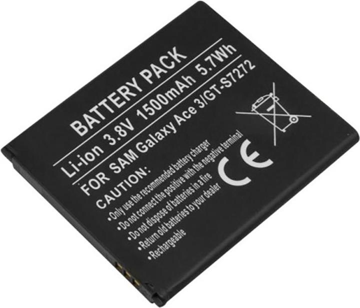 Actual product image Avizar Li-Ion Akku 3.8V 1500mAh Samsung Galaxy Ace 3 GT-S7272