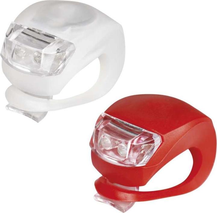 Emos LED front + rear light bicycle lights P3921,2xCR2032,10lm (10 lm, 10 lm)