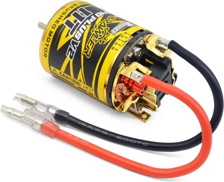 Actual product image Surpass Hobby SURPASS 540 Plus V2 16T brushed Skewed stator