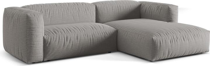 Actual product image Micadoni Modular Right Corner Sofa, "Martina", 2 Seats, 283x176x75 Made in Europe (Corner sofa)