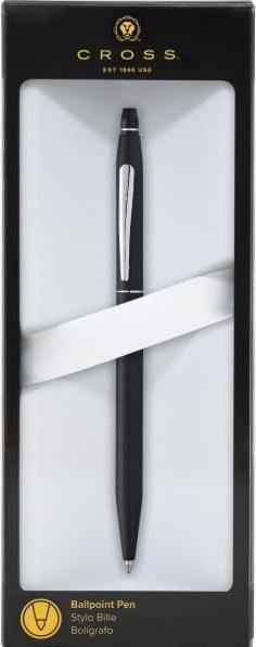 Actual product image Cross Click black lacquer biros (Chromed, Black, 1 x)