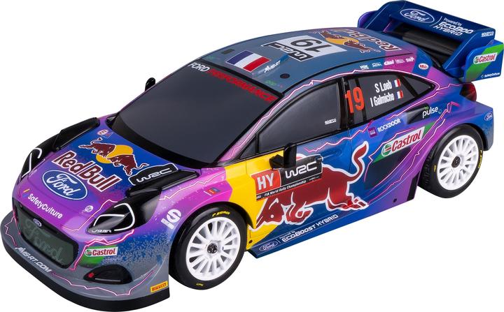 Nikko Ferngesteuertes Auto RC M-Sport Ford Puma, Red Bull Design, mit Extra Set Reifen und Schrauben