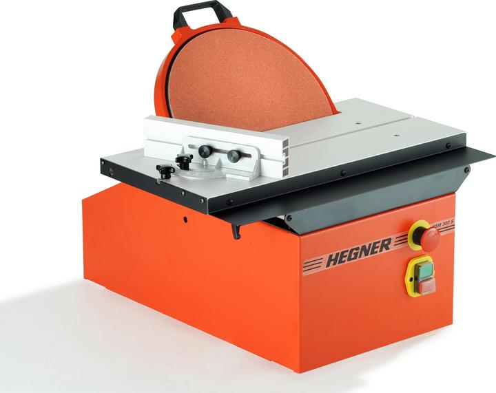 Image du produit Hegner Ponceuse à disque HSM 300S inclinable Guide d'onglet 0-45 (750 W)