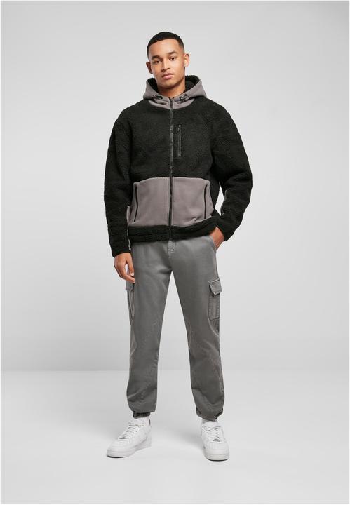 Immagine prodotto Urban Classics Giacca Sherpa con cappuccio (M)