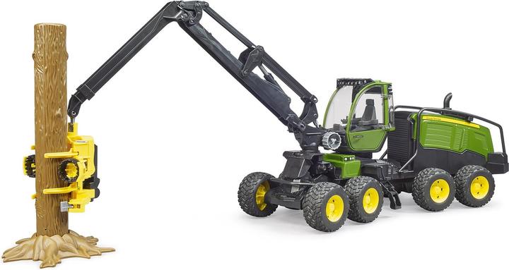 Image du produit Bruder John Deere 1270G Récolteuse avec 1 tronc d'arbre