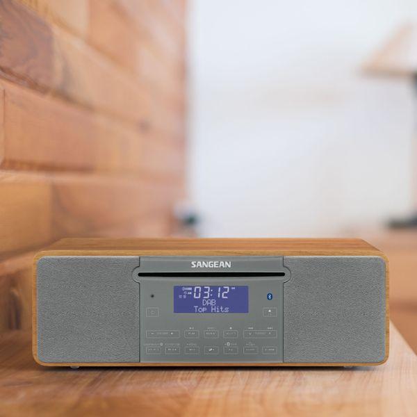 Immagine prodotto Sangean - DDR-47BT, radio digitale, CD, DAB+, BT, mobile houten (FM, DAB, Bluetooth)