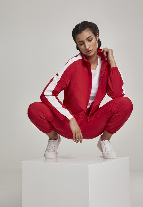Immagine prodotto Urban Classics Giacca da ginnastica corta a strisce da donna (M)