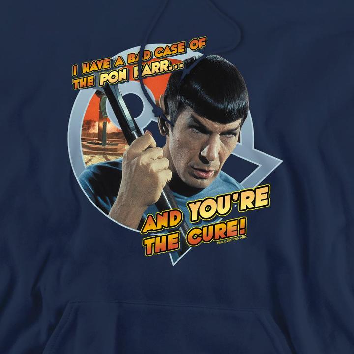 Immagine prodotto Pon Farr Felpa con Cappuccio Uomo (XL)