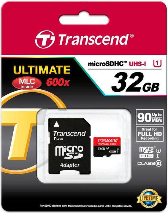 Immagine prodotto Transcend USD300S (32 GB, microSDHC, U1, UHS-I)