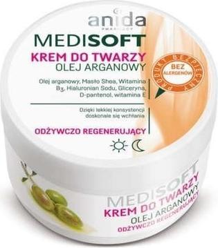 Immagine prodotto NoName Anida Medisoft Crema Nutriente e Rigenerante all'Olio di Argan 100ml (100 ml, Crema da giorno)
