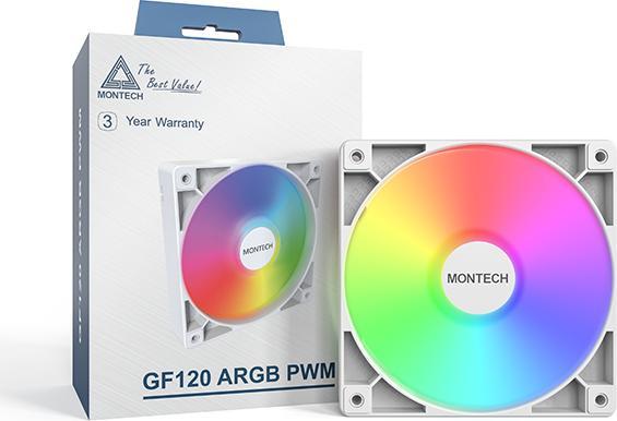 Actual product image Montech GF120 PWM (120 mm, 1 x)