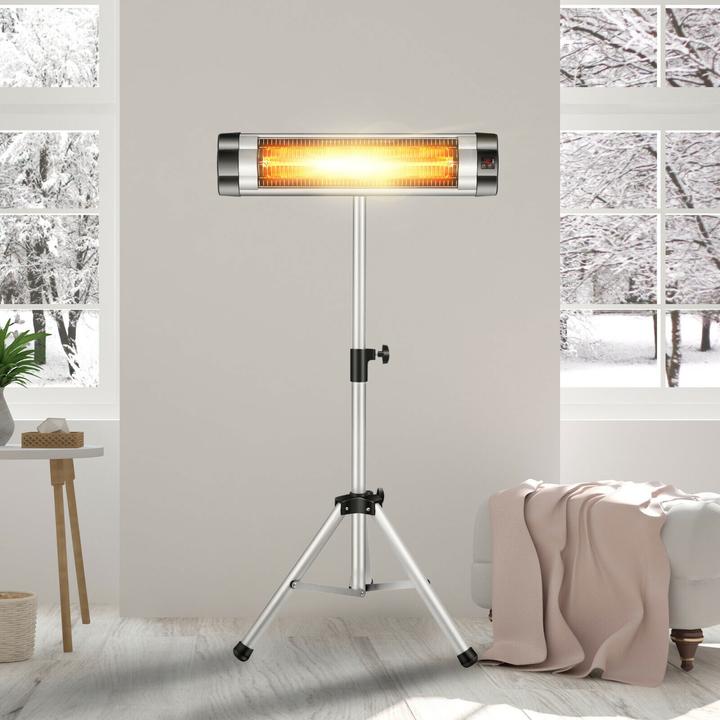 Produktbild Arebos Infrarot Heizstrahler mit Fernbedienung (2500 W)