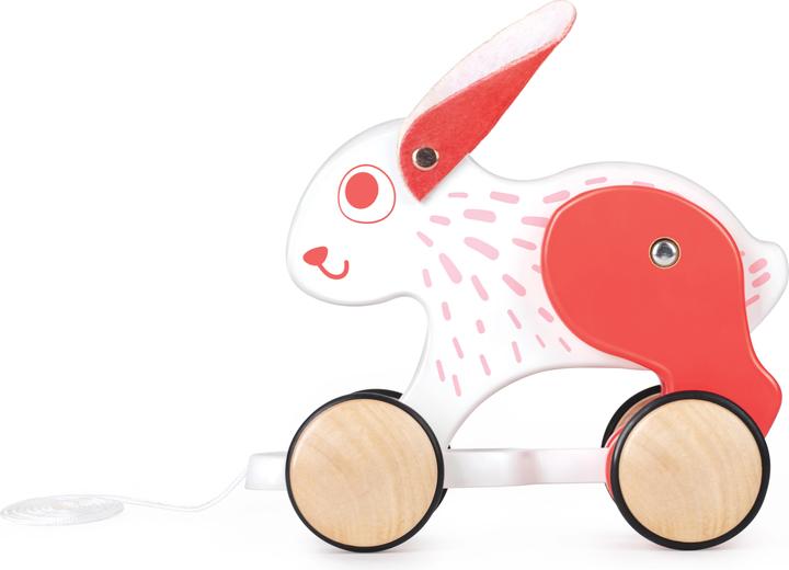 Actual product image Hape Pull-along bunny