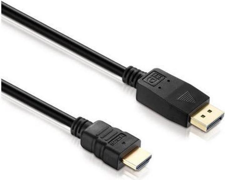 HDgear DisplayPort — HDMI (Typ A) (1.50 m, DisplayPort, HDMI)