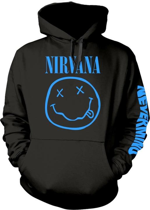 Nirvana Nevermind Smile (Hoodie) (L)