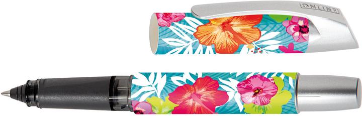 Image du produit Online Roller Campus II 0.7mm 61164/3D Fleur tropicale, bleu (Multicolore)